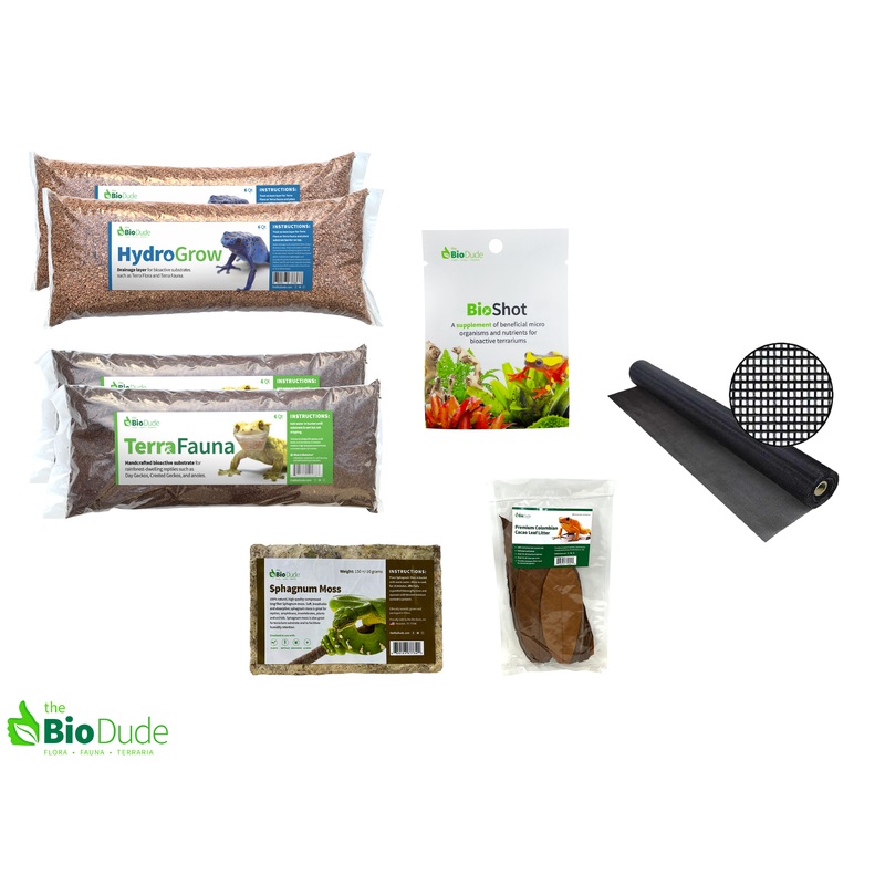 Terra Fauna Bioactive Kit  20 gallon high