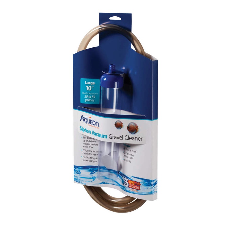 Aqueon Aquarium Siphon Vacuum Gravel Cleaner, no bulb – Large 16