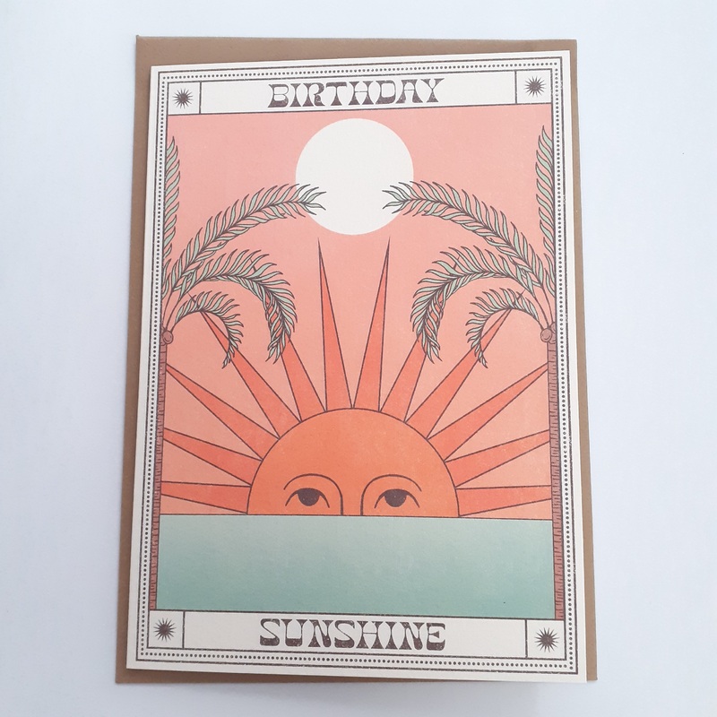 Birthday Sunshine Card