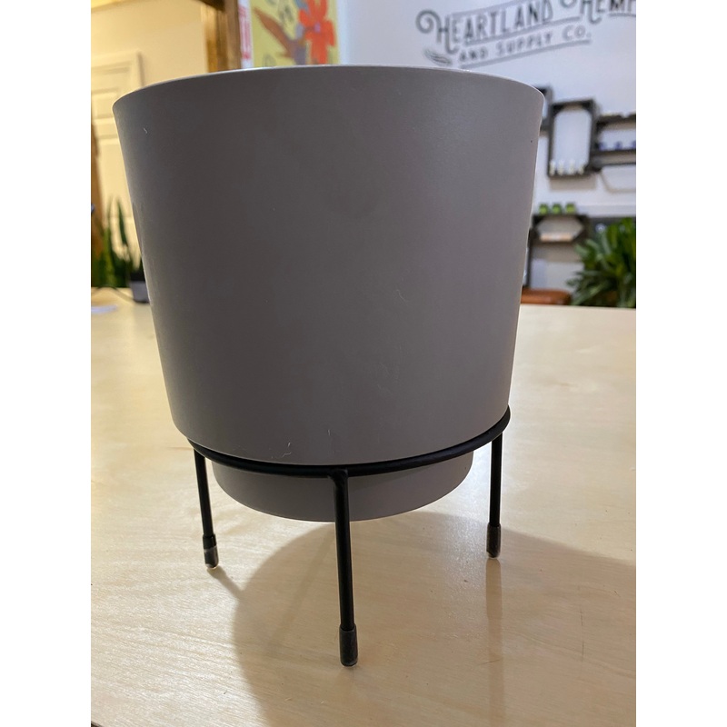 Bloem Hopson Planter Metal Stand – 6 Charcoal