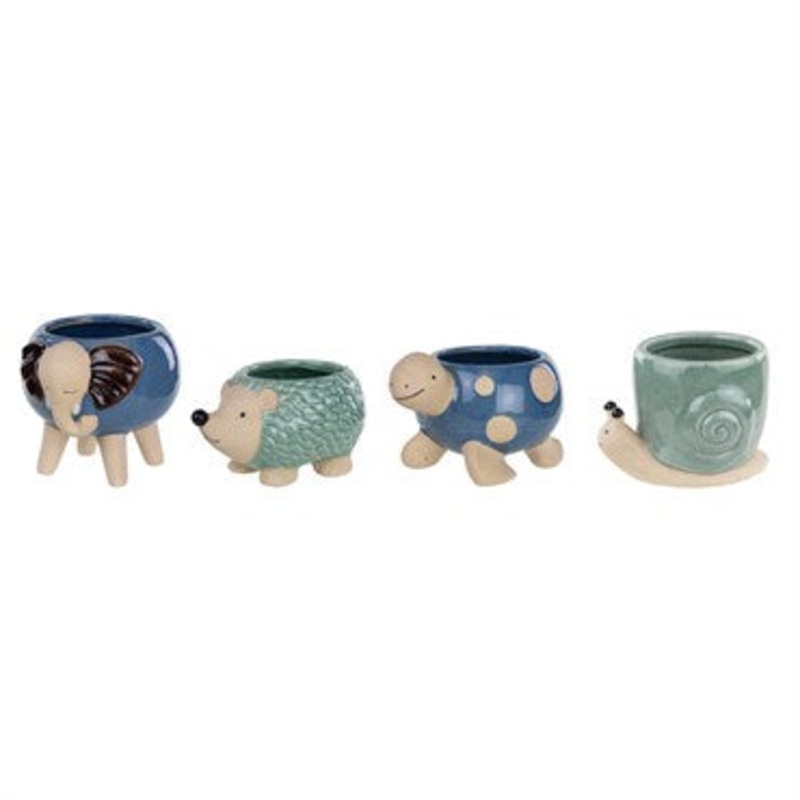 Syndicate Home & Garden Animal Planter Assortment – Colored