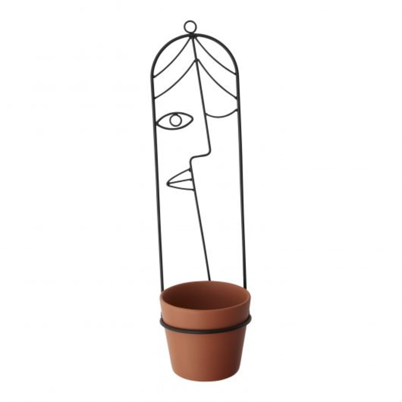 Moira Hanging Pot|5.0 x 4.75 x 18.25
