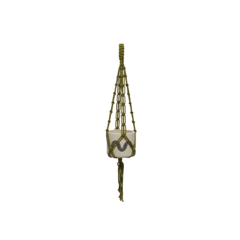OG Plant Hanger – Moss Green 44 Inch