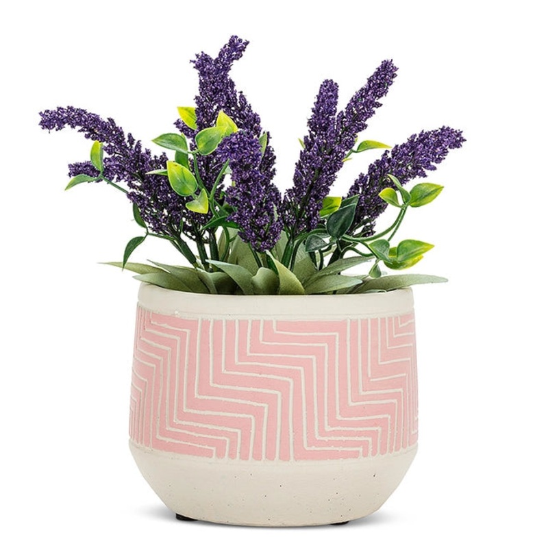 Pink Small Etched Planter – 5D