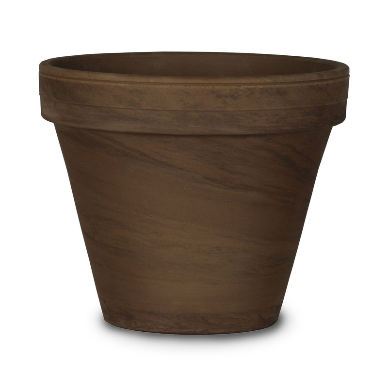 Standard Pot Dark Basalt Clay|4.5 Pot|5.4 Pot|6″ Pot|8″ Pot|10″ Pot|12″ Pot