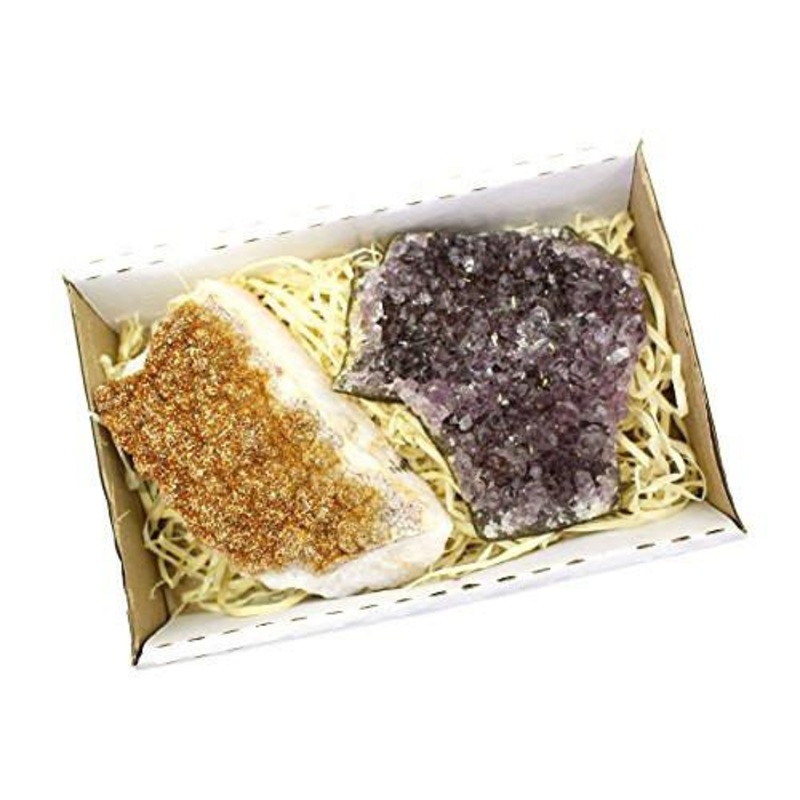 Crystal Clusters – Large|Amethyst|Citrine
