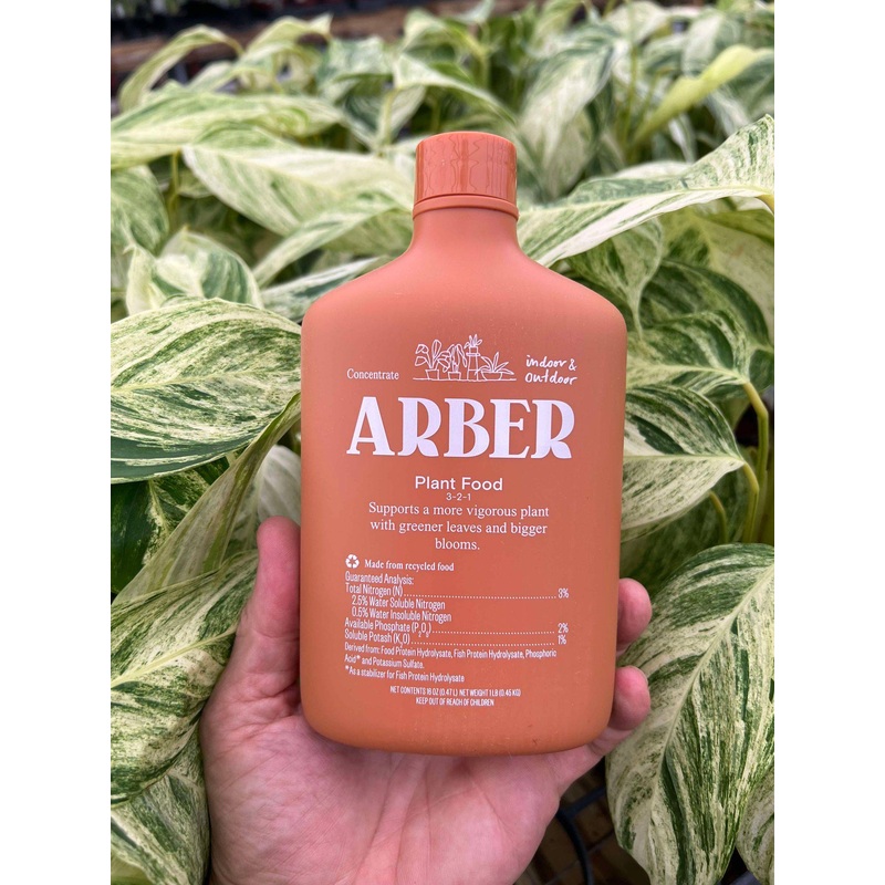 Arber Organic Plant Food 16oz concentrate