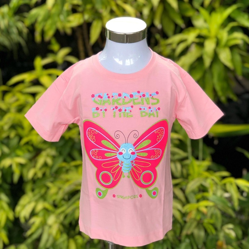 Mcka Butterfly Kids T-Shirt (Pink)