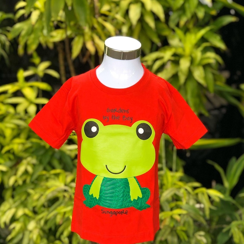 Mcka Frog Kids T-Shirt (Red)|Small|Medium|Large|X-Large