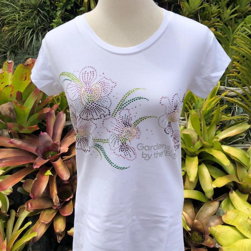 Mrtwlrt Blooming Vanda Miss Joaquim Ladies’ T-Shirt (White)