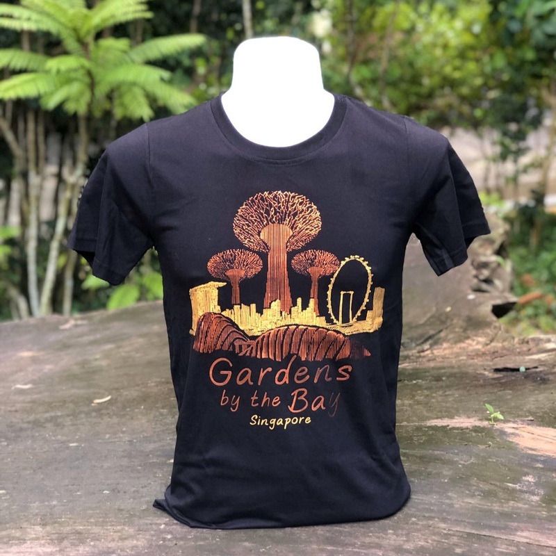 Mrtwft City in a Garden Lines Mens T-Shirt (Black)