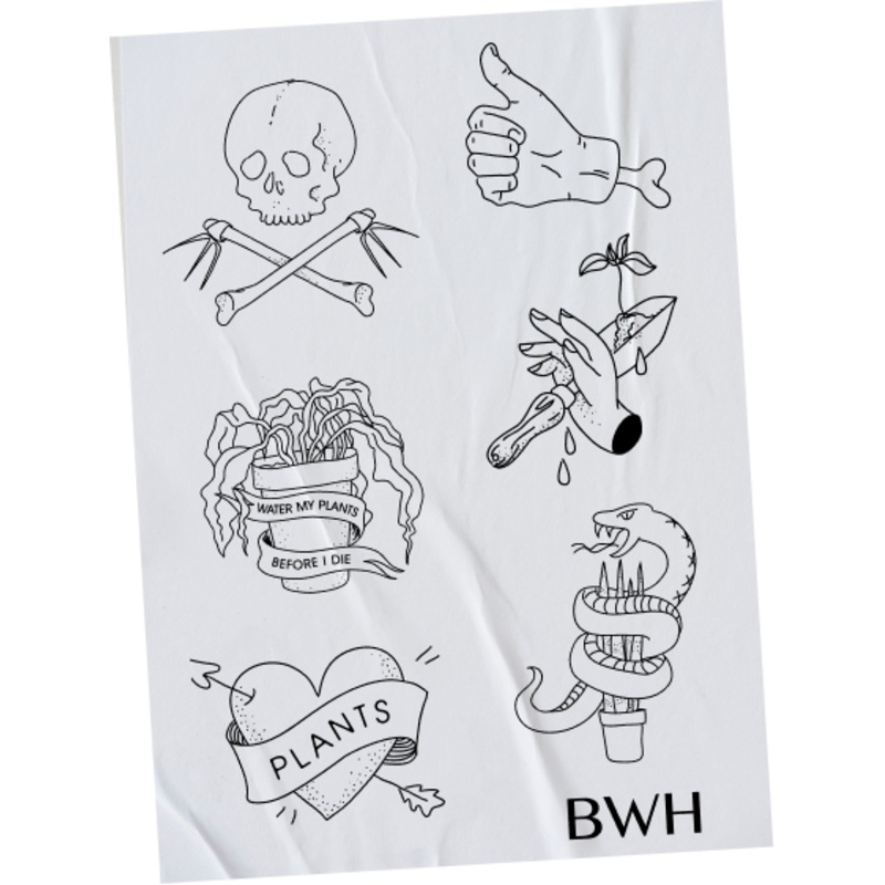 Tattoo Sheet