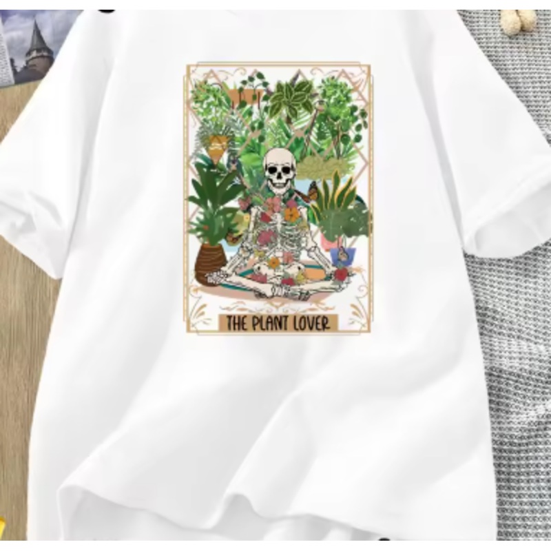 Plant Lover Tarot T-Shirt|X-Large|Large|Medium|Small