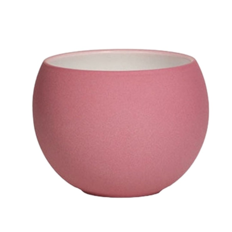Luna Pot Soft Pink Emery|3.3″x2.5″|4.75″x3.5″|6.5″x4.75″|7.75″x6″