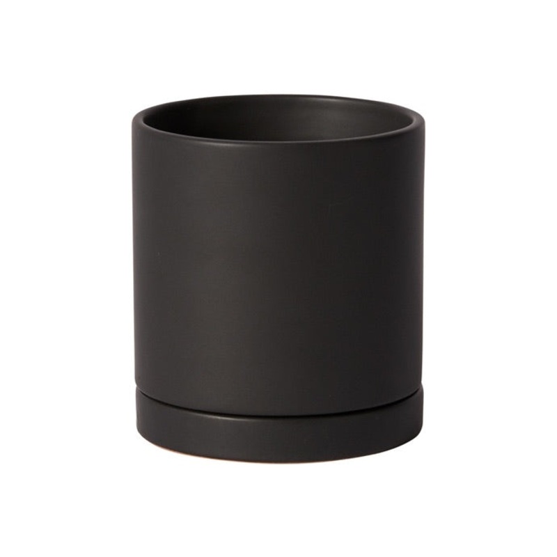 Romey Pot (black)|4.25″x4.75″|5.25″x5.75″|7.25″x7″