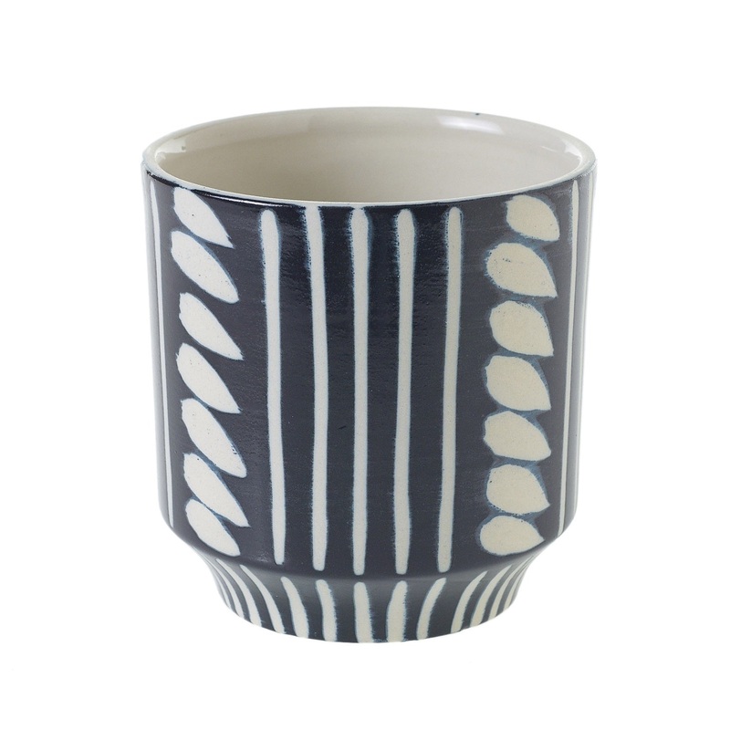 Ziva Pot|4.5″x 4.5″|5.25″x6.25″