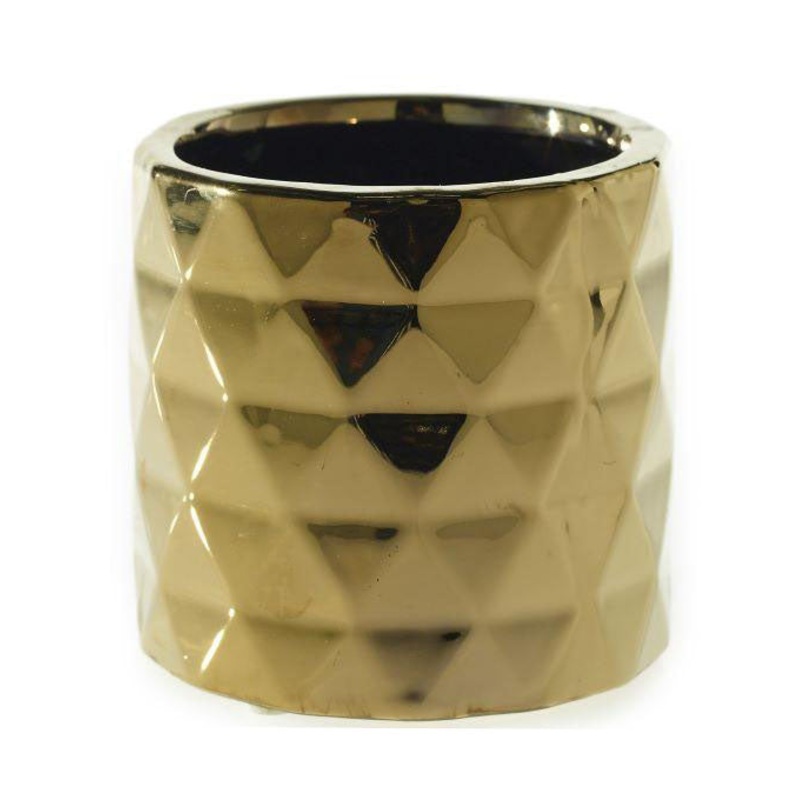 Architect Pot (gold)|4.75″x4″|5.75″x5″|7″x6.25″