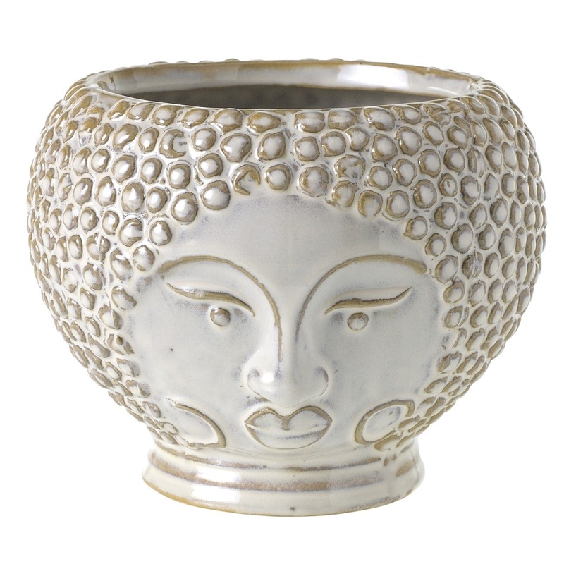 Queen Ophelia Pot (white)|6″x 4.75″