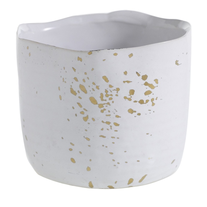 Solange Pot (white)|4.75″x4″|6.5″x5.5″