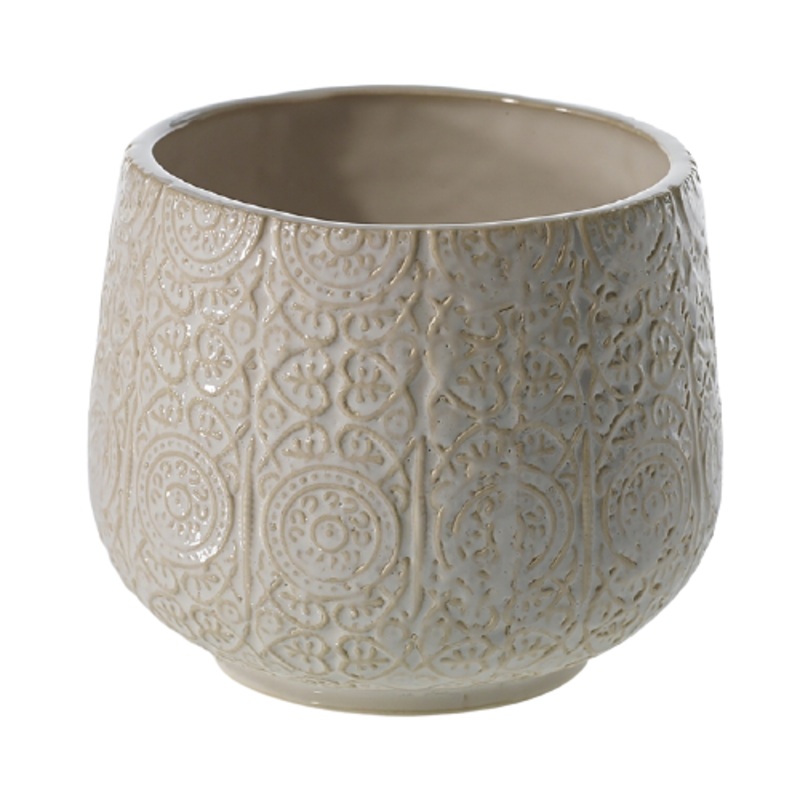 Francis Pot (white)|3.5″x3″|6″x4.75″|7.75″x6.75″