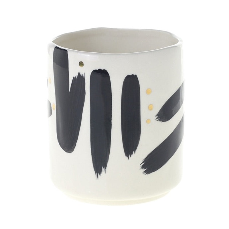 Instinct Pot (stripes)|4.75″X 5.25″