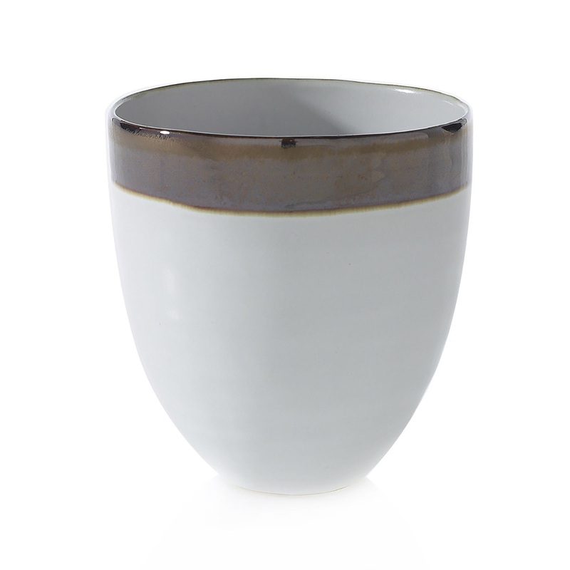 Jovi Pot (matte white)|4″x4.5″|6.25″x7″