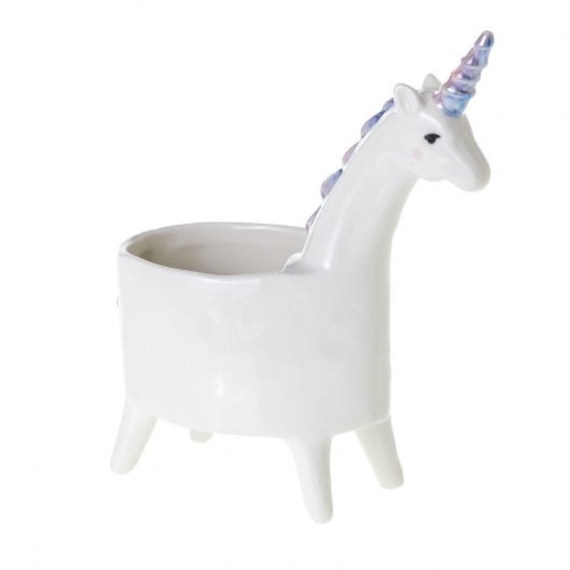 Lolly Unicorn Planter|5.75″x3″x7″