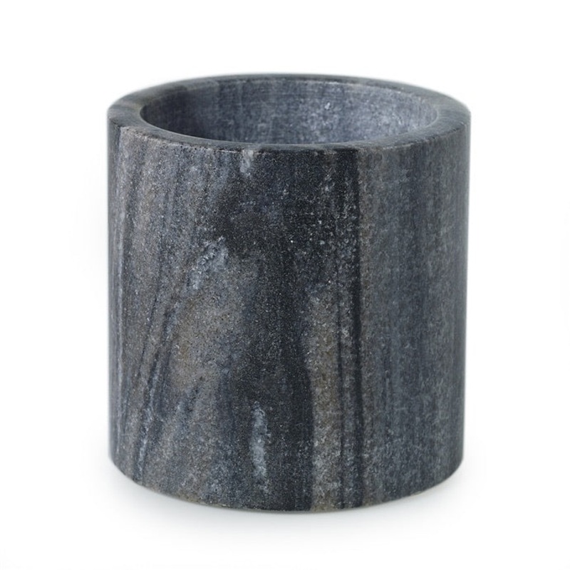 Marble Pot (grey)|4″x 4″|4.75″x4.5″
