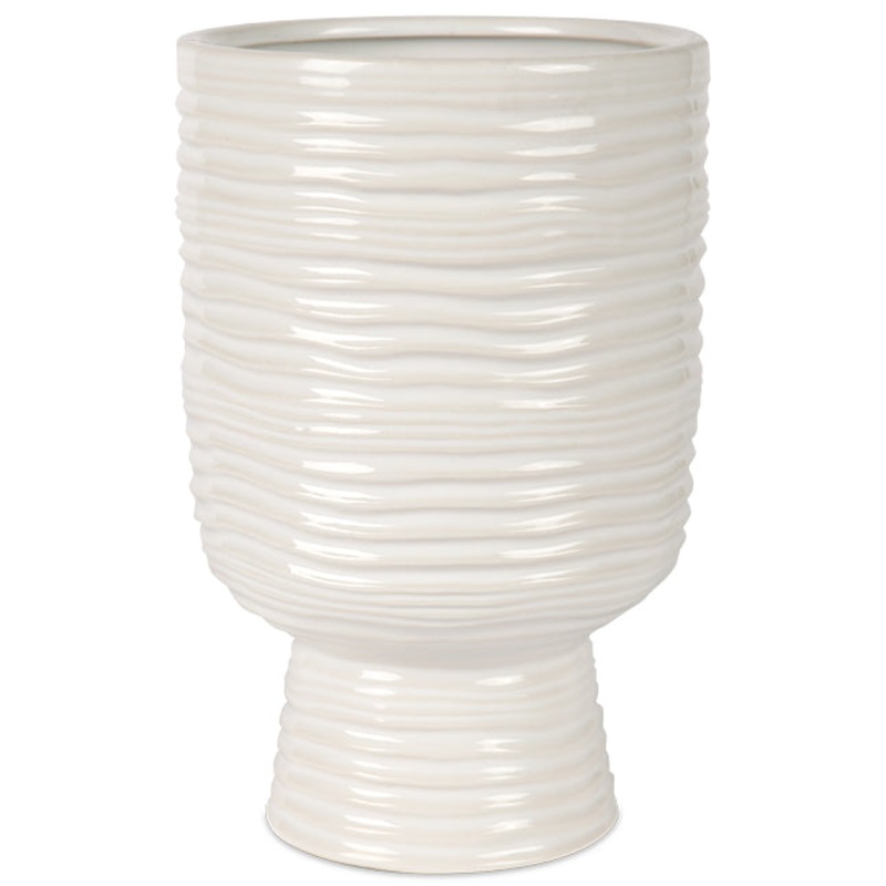 Monaco Vase (white)|4″x 6.5″|5″x7.5″