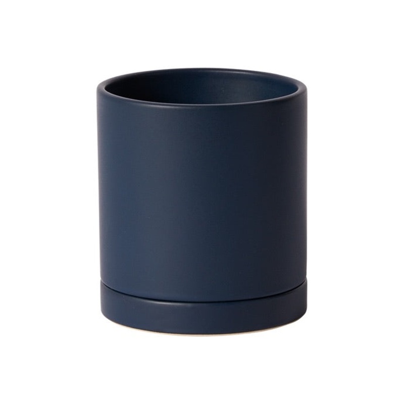 Romey Pot (navy blue)|4.25″x4.75″|5″x5.75″|7.25″x7″
