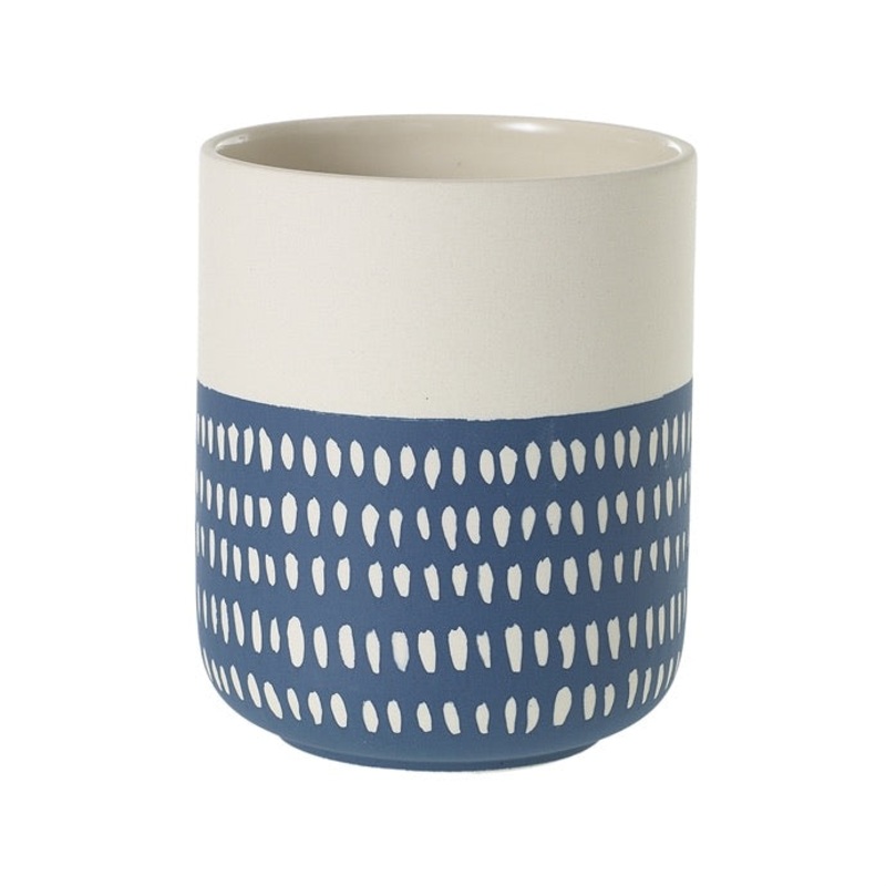 Westview Pot (dots design)|4″x 5″