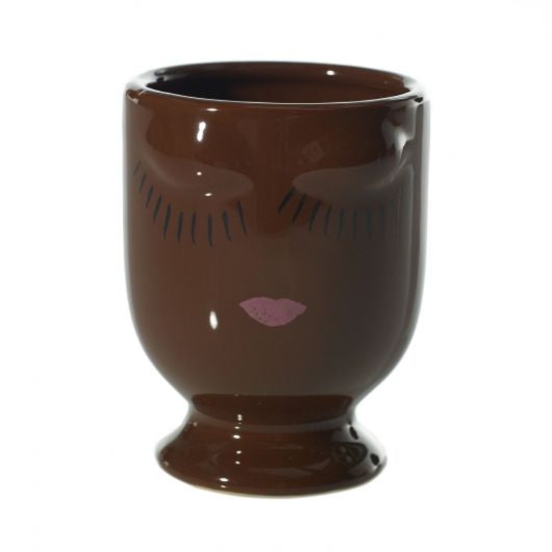 Celfie Vase (chocolate)|4″x5.25″