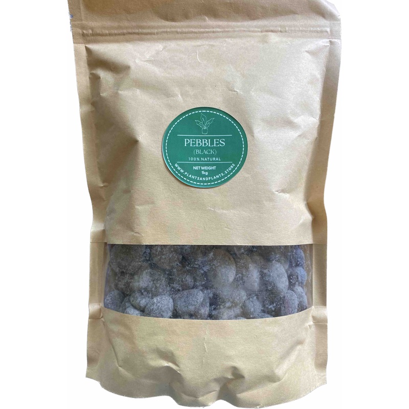 Pebbles Black 1 KG