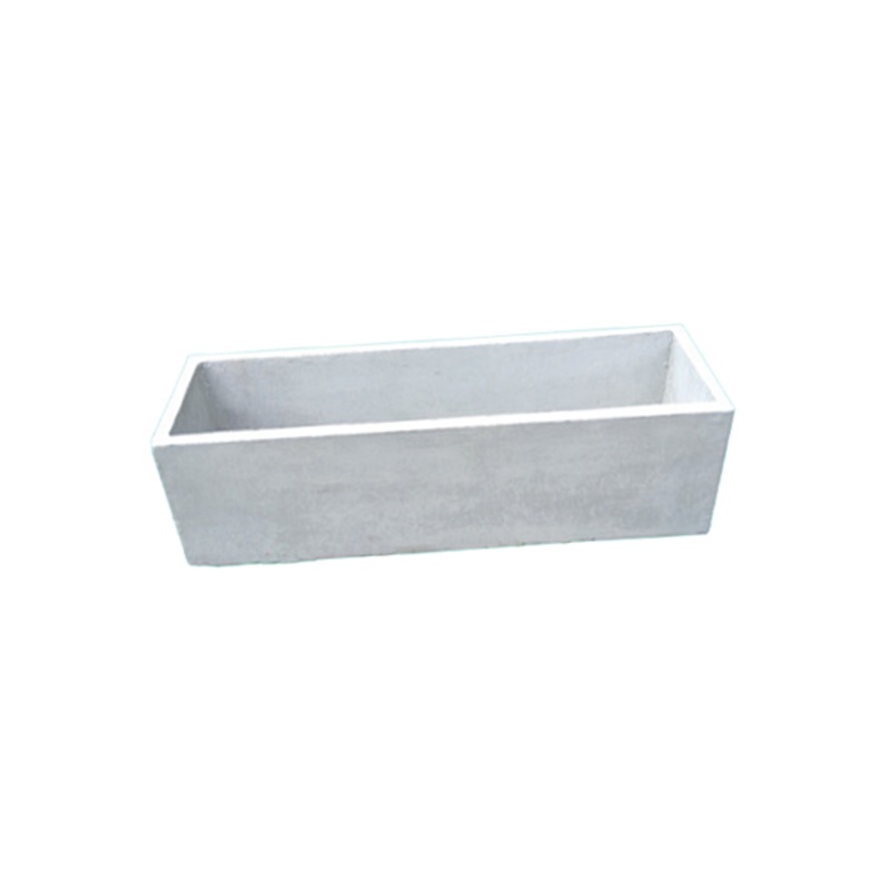 Titanium Finished Cement Trough Pot – 30x 8x 8