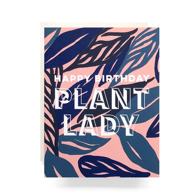 Happy Birthday Plant Lady Card