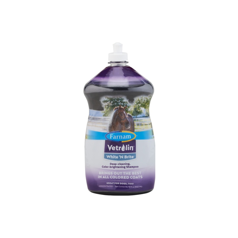 Farnam Vetrolin White ‘N Brite Color-Brightening Shampoo