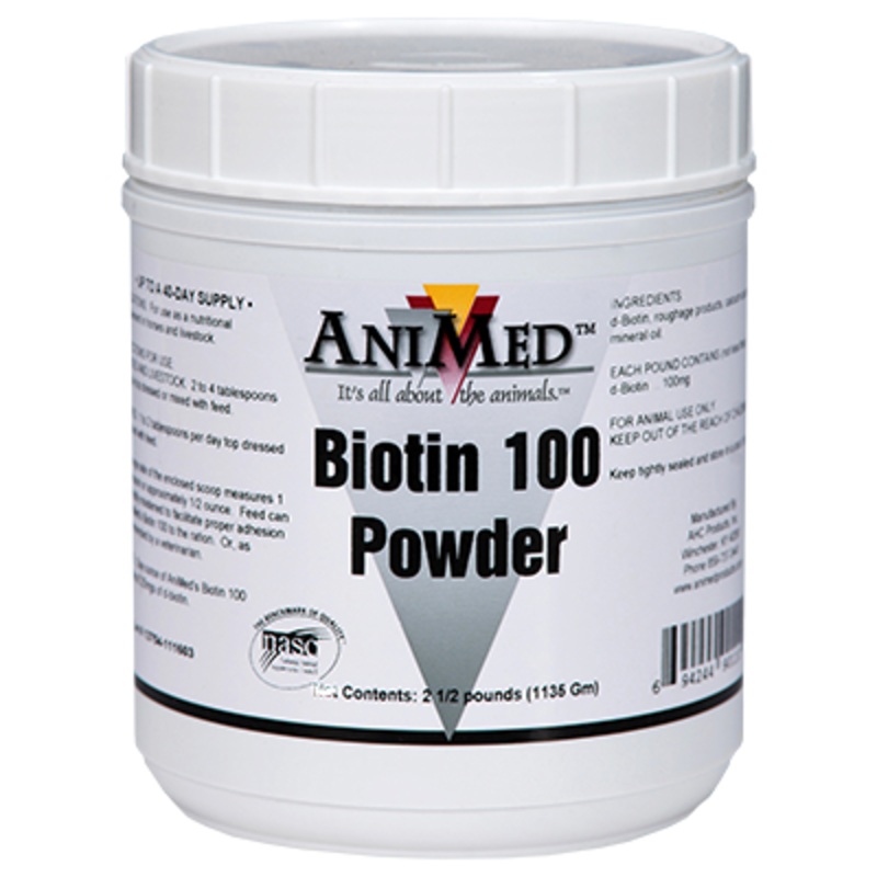 AniMed Biotin 100|2.5 Lbs