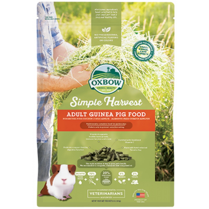 Oxbow Simple Harvest Adult Guinea Pig Food
