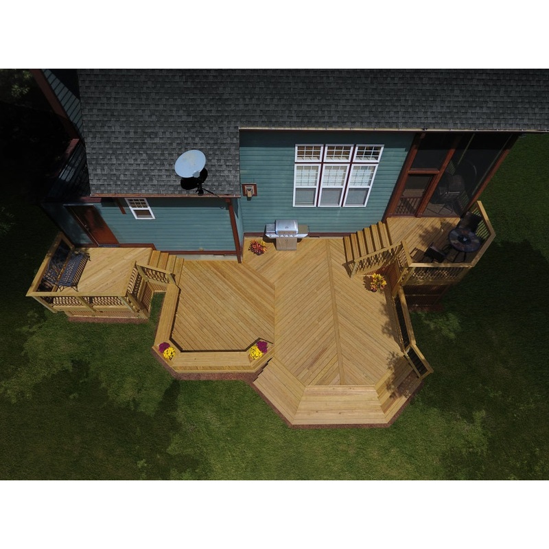 Madison Wood Treated Lumber Poplar Fence Boards