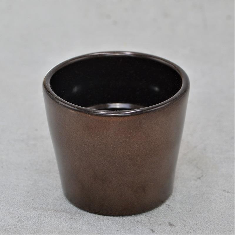 Dark Copper Planter for 6cm Succulents