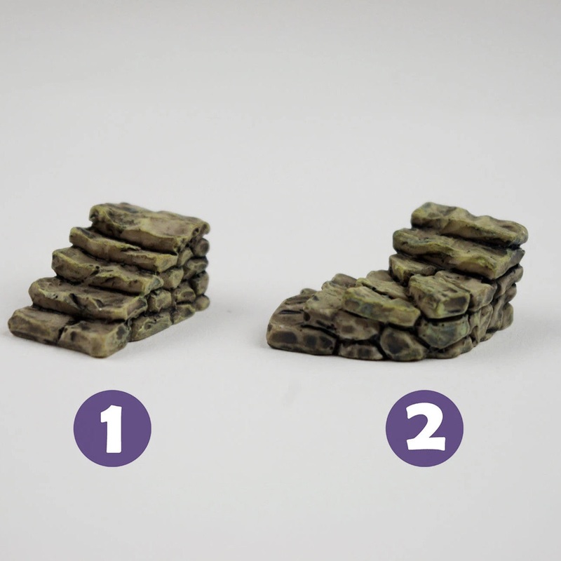 Stone Stairs|straight|corner