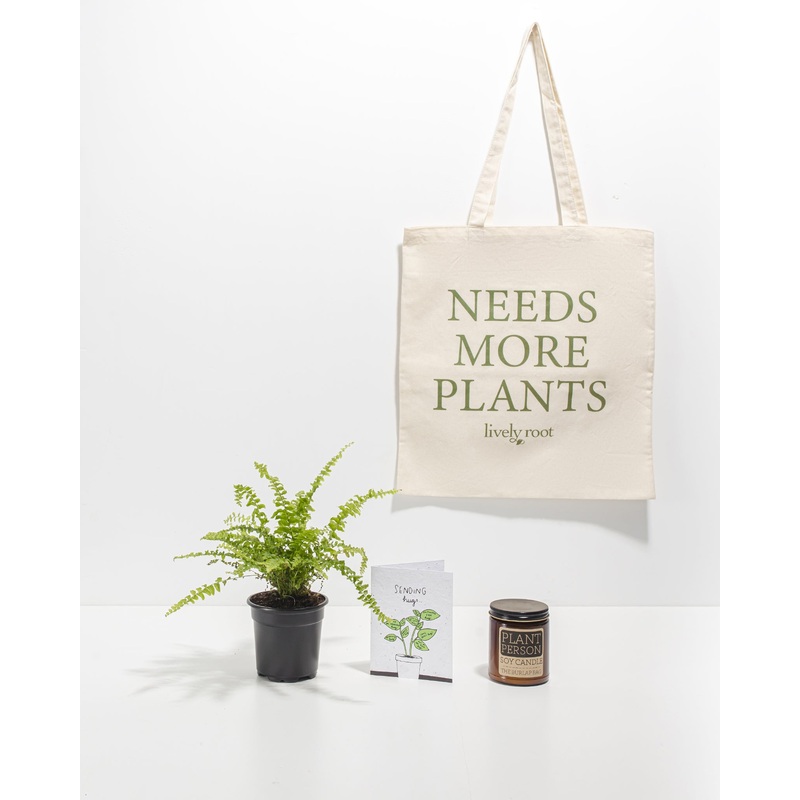 Nature & Nurture Care Package: Pet Friendly Plant