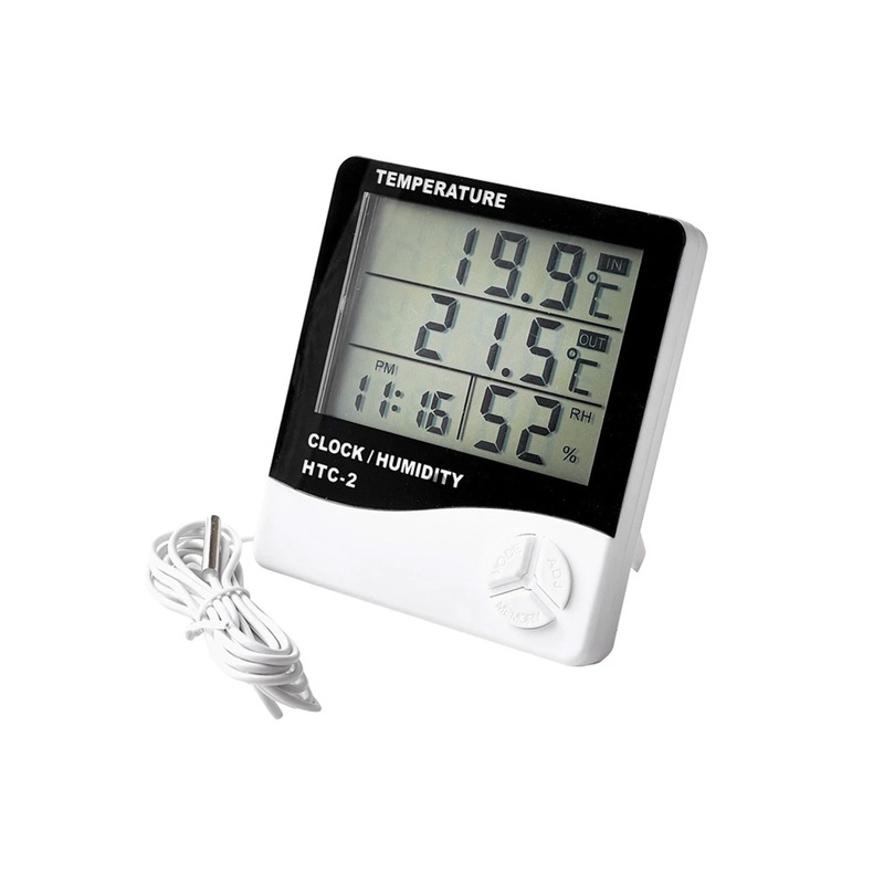 Thermometer/Hygrometer With External Sensor