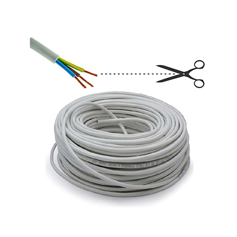 White Power Cable|1 meter