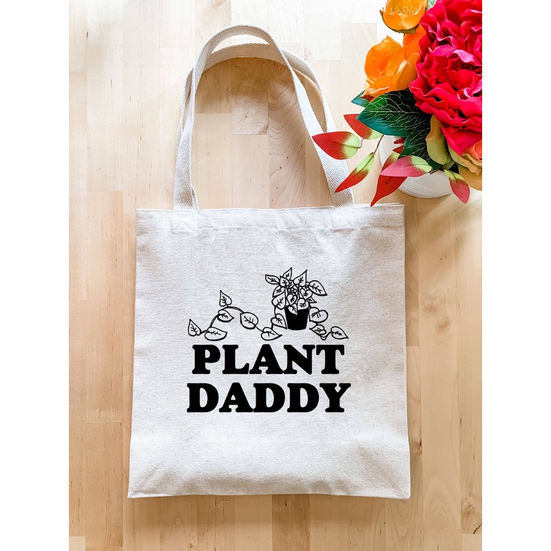 Plant Daddy Tote|Natural|Natural w/ Color