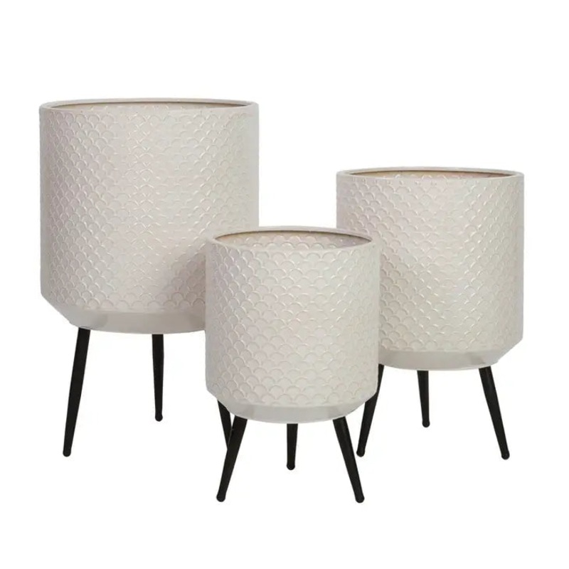 Avery Planter w/ Legs|10″D X 15″H|12″D X 18″H|14″D X 22.5″H