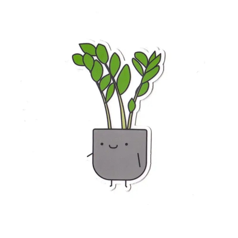 ZZ Plant Vinyl Sticker