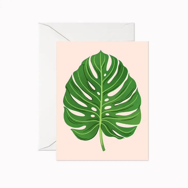 Monstera Card