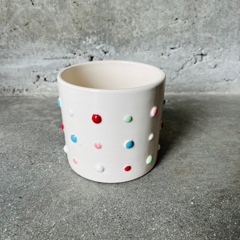 Polka Dot Planter