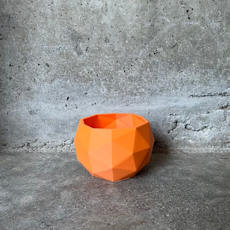 Sunrise Orange Portlock Planter